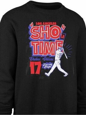 Sho Time!! Pullover Hoodie New Baseball sweater S-5Xl